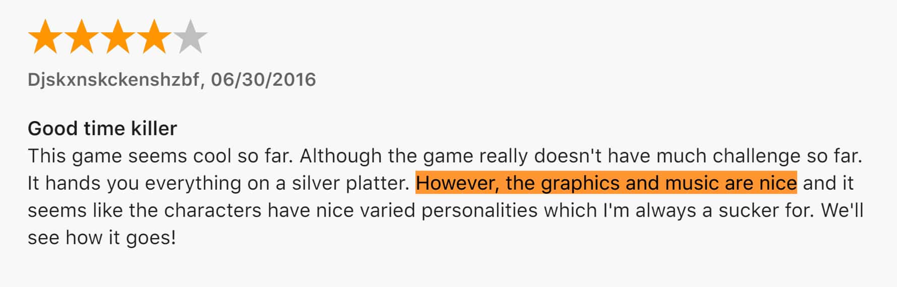 review