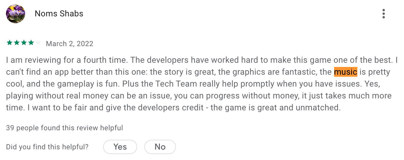 review